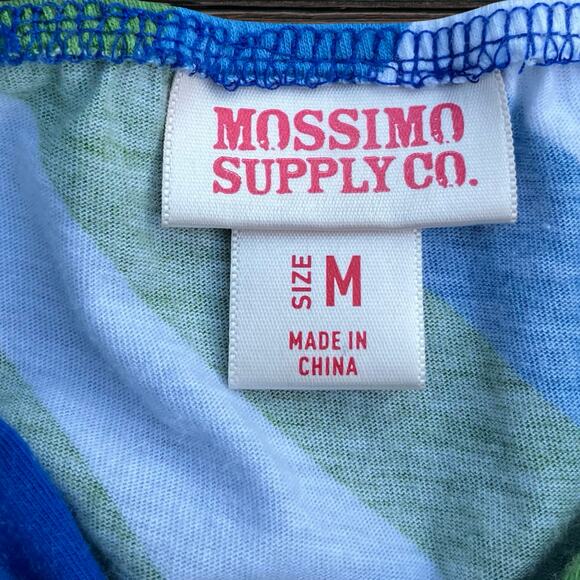 Diagonal striped babydoll dress Mossimo Y2K 2000s sundress indie - Picture 5 of 10